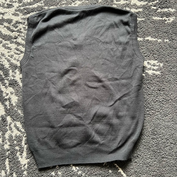 Grey Sweater Vest - Picture 2 of 2